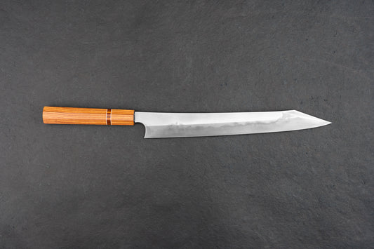 Nigara Shiroichi Honyaki Kiritsuke Yanagiba 300mm from Nigara Hamono