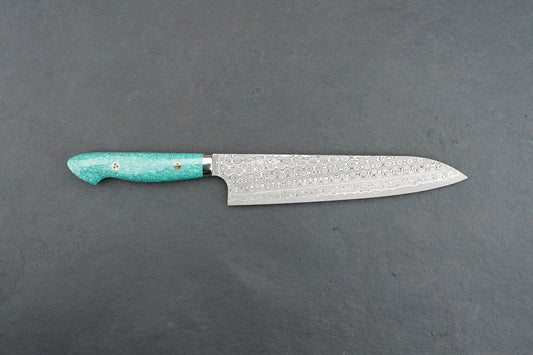 Nigara SG2 Damascus Western Gyuto 240mm from Nigara Hamono