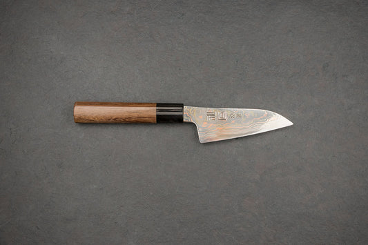 Tsukasa Hinoura VS2 Colour Damascus Petty 100mm from Tsukasa Hinoura