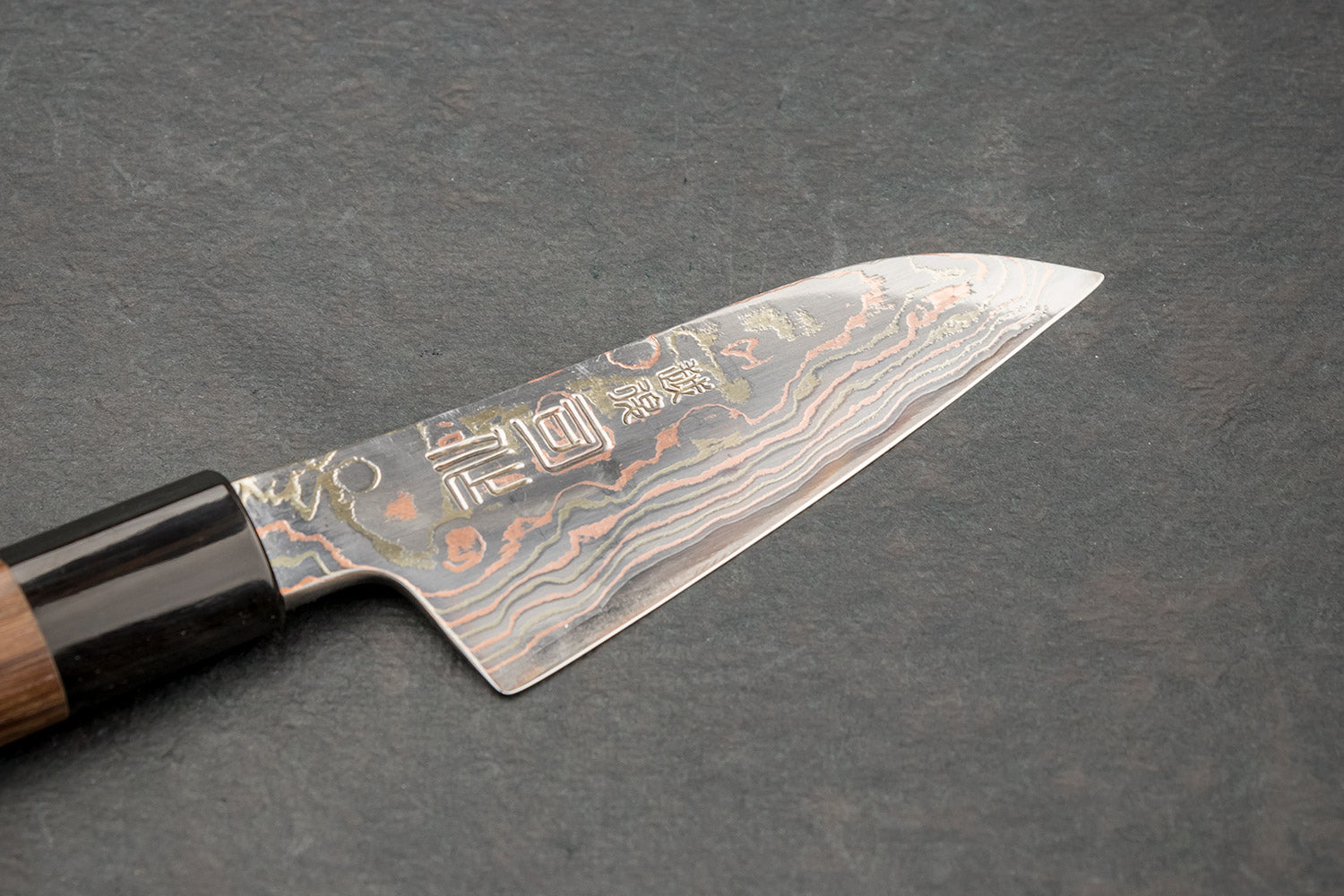 Tsukasa Hinoura VS2 Colour Damascus Petty 100mm from Tsukasa Hinoura