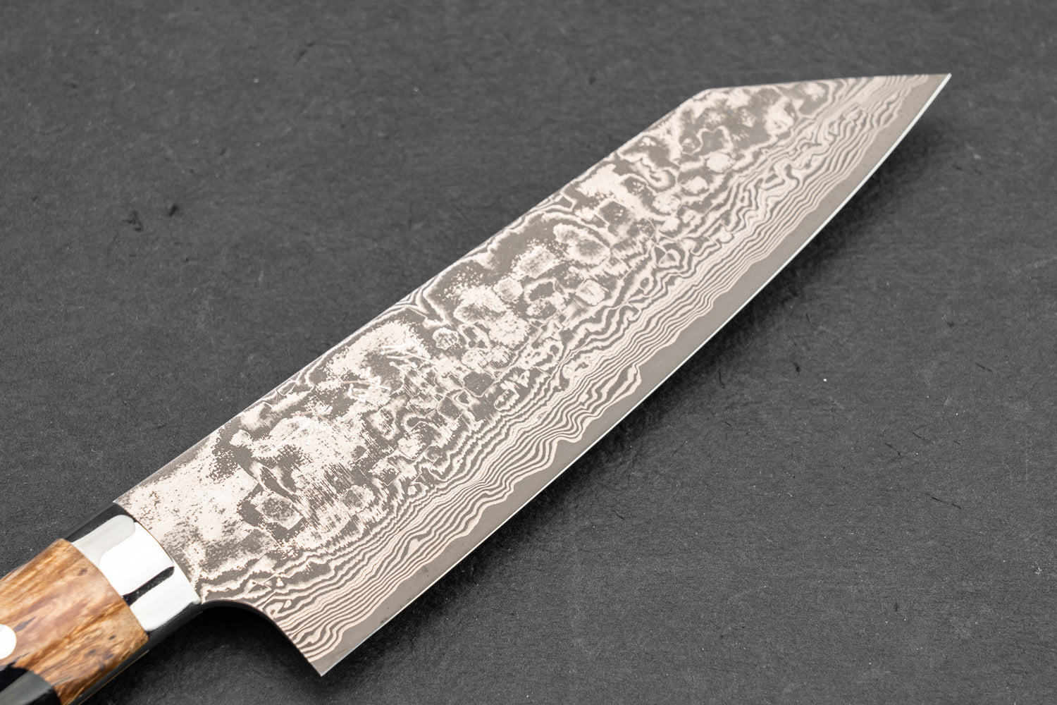 Takeshi Saji R2 Black Damascus Western Bunka 165mm from Takeshi Saji