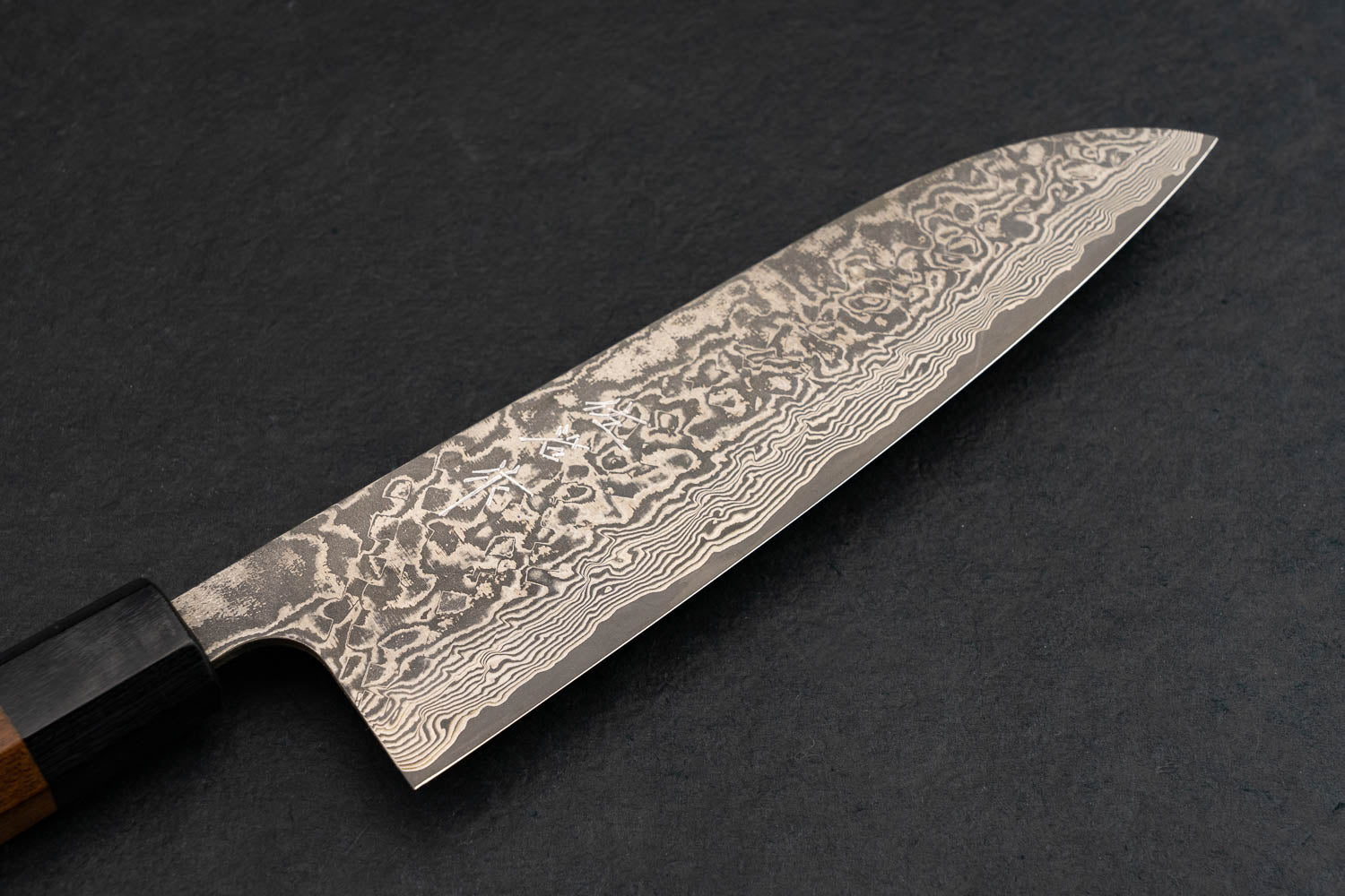 Takeshi Saji R2 Nickel Damascus Wa Santoku 165mm from Takeshi Saji