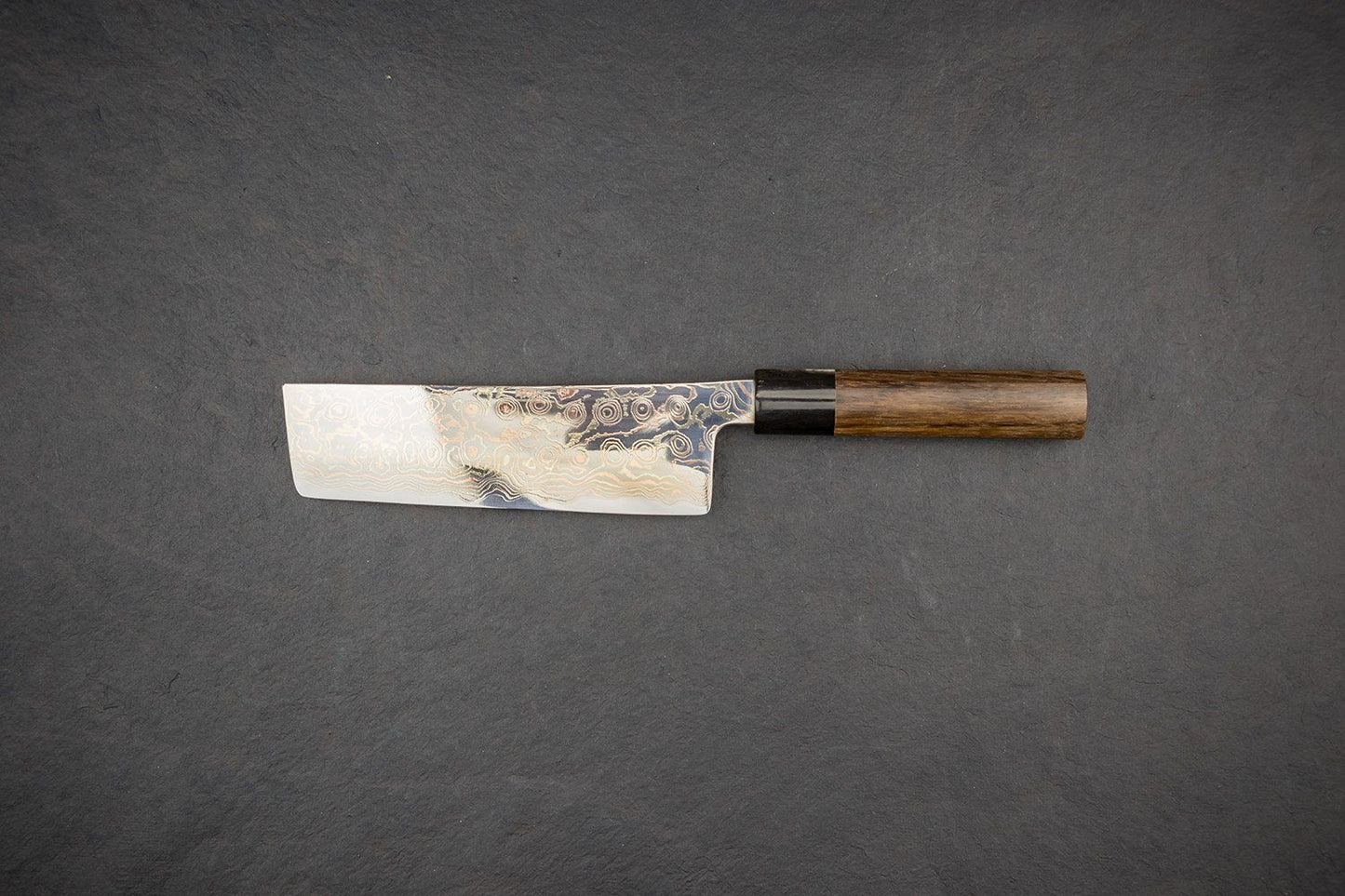 Tsukasa Hinoura VS2 Colour Damascus Nakiri 165mm from Tsukasa Hinoura