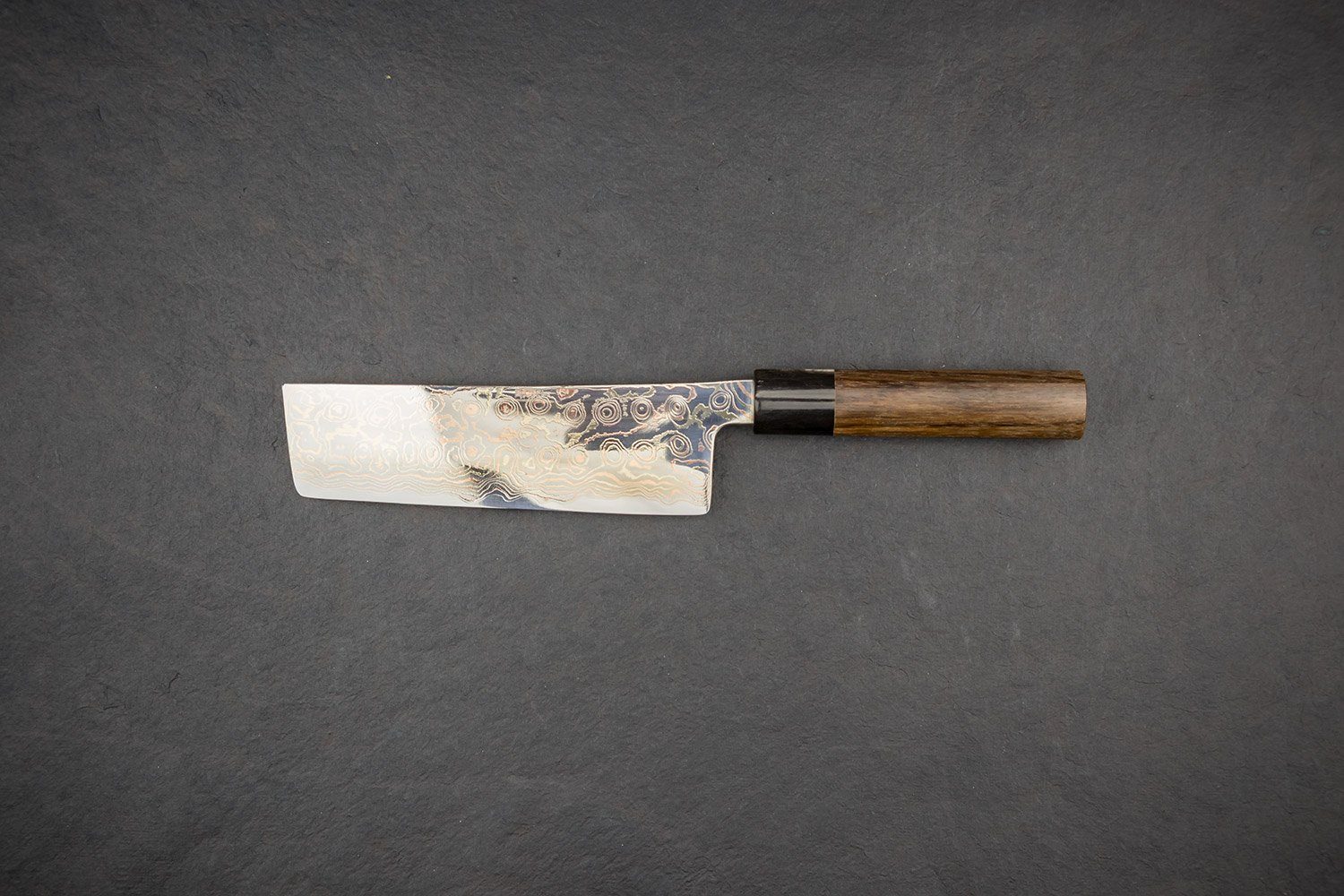 Tsukasa Hinoura VS2 Colour Damascus Nakiri 165mm from Tsukasa Hinoura