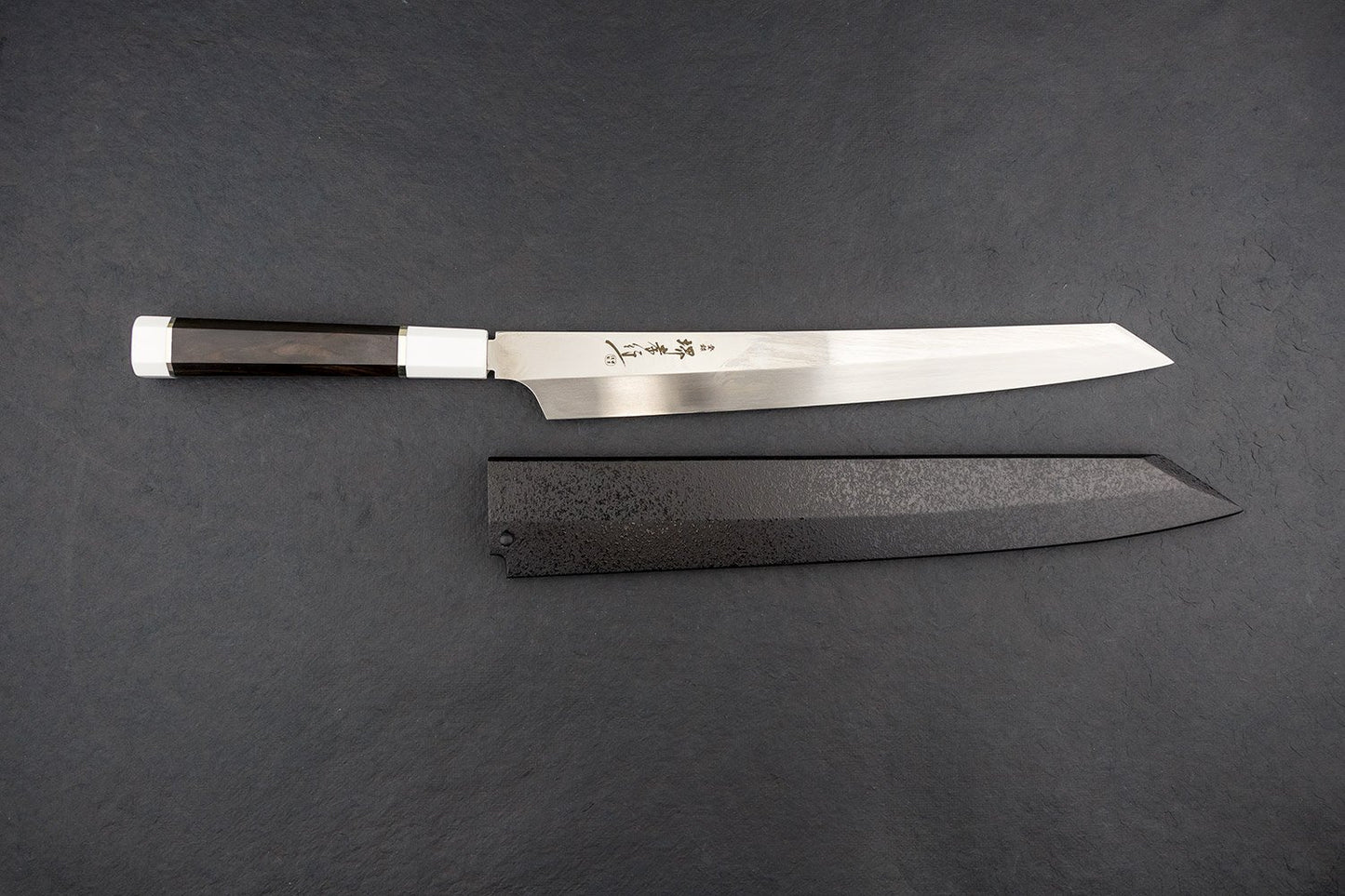 Sakai Takayuki Ginryu Honyaki Kengata Yanagiba 300mm from Sakai Takayuki