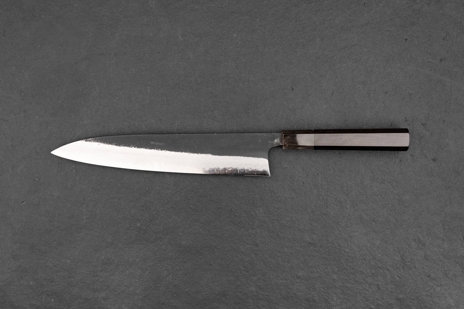 Hatsukokoro Shinkiro AS Kurouchi Damascus Gyuto 240mm from Hatsukokoro