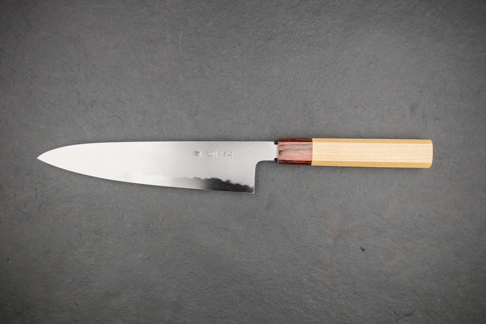 Sakai Kikumori Yoshikazu Tanaka Shironiko Kasumi Gyuto 210mm from Sakai Kikumori