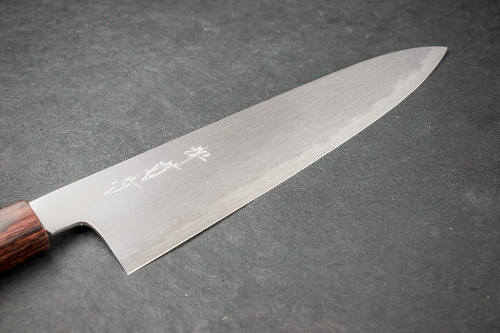 Sakai Kikumori Yoshikazu Tanaka Shironiko Kasumi Gyuto 240mm from Sakai Kikumori