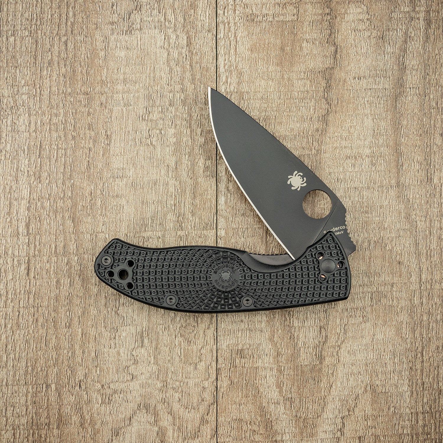 Spyderco Tenacious Lightweight Black Folding Knife from Spyderco