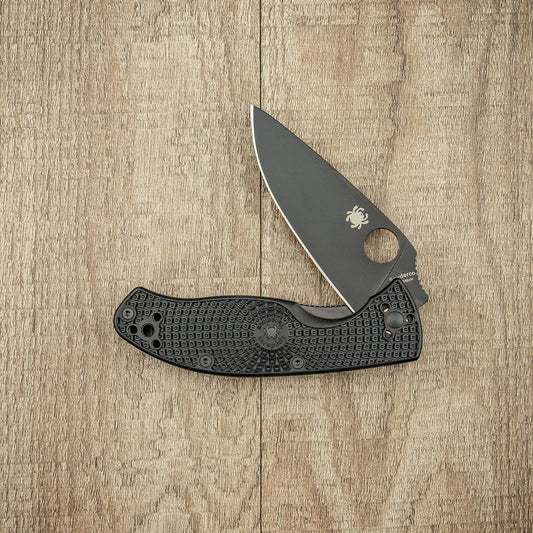 Spyderco Tenacious Lightweight Black Folding Knife from Spyderco