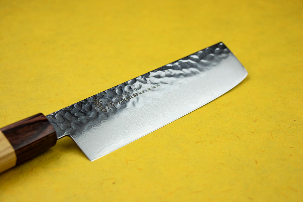 Sakai Takayuki VG10 33 Layer Damascus Nakiri 160mm from Sakai Takayuki
