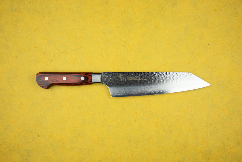 Sakai Takayuki VG10 33 Layer Damascus Western Handle Kengata Gyuto 190mm from Sakai Takayuki