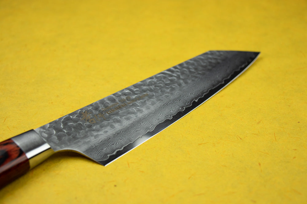 Sakai Takayuki VG10 33 Layer Damascus Western Handle Kengata Gyuto 190mm from Sakai Takayuki