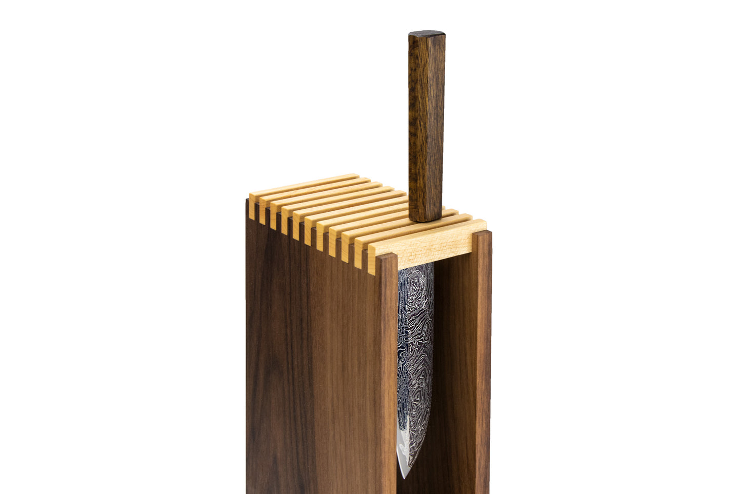 Sticks and Boards Knife Block from Sticks and Boards