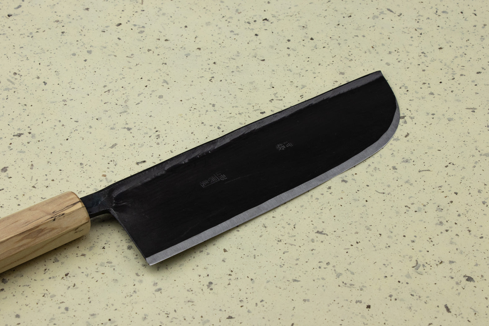 Suzuki Uchi Hamono Shirogami Kurouchi Single Bevel Nakiri 165mm from Suzuki Uchi Hamono