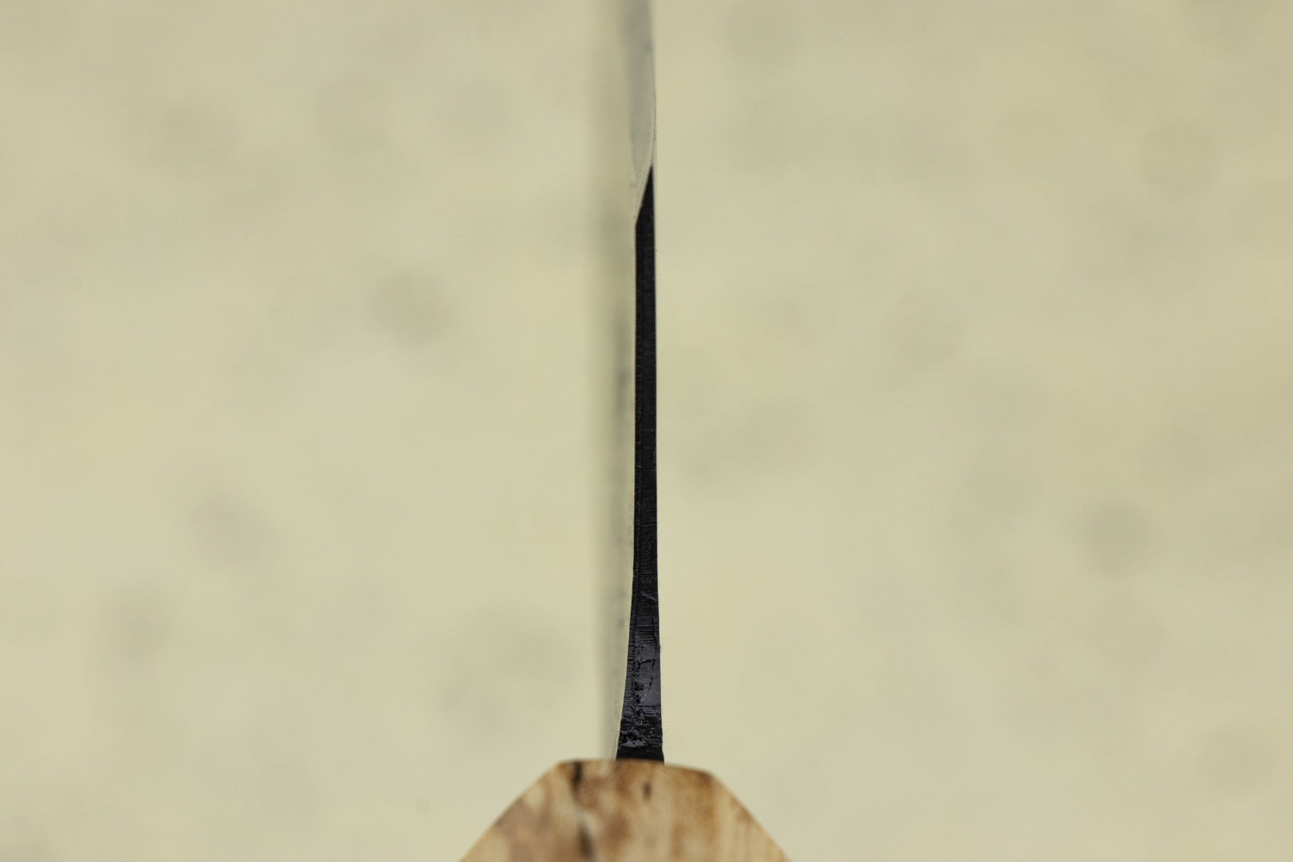 Suzuki Uchi Hamono Shirogami Kurouchi Single Bevel Santoku 165mm from Suzuki Uchi Hamono