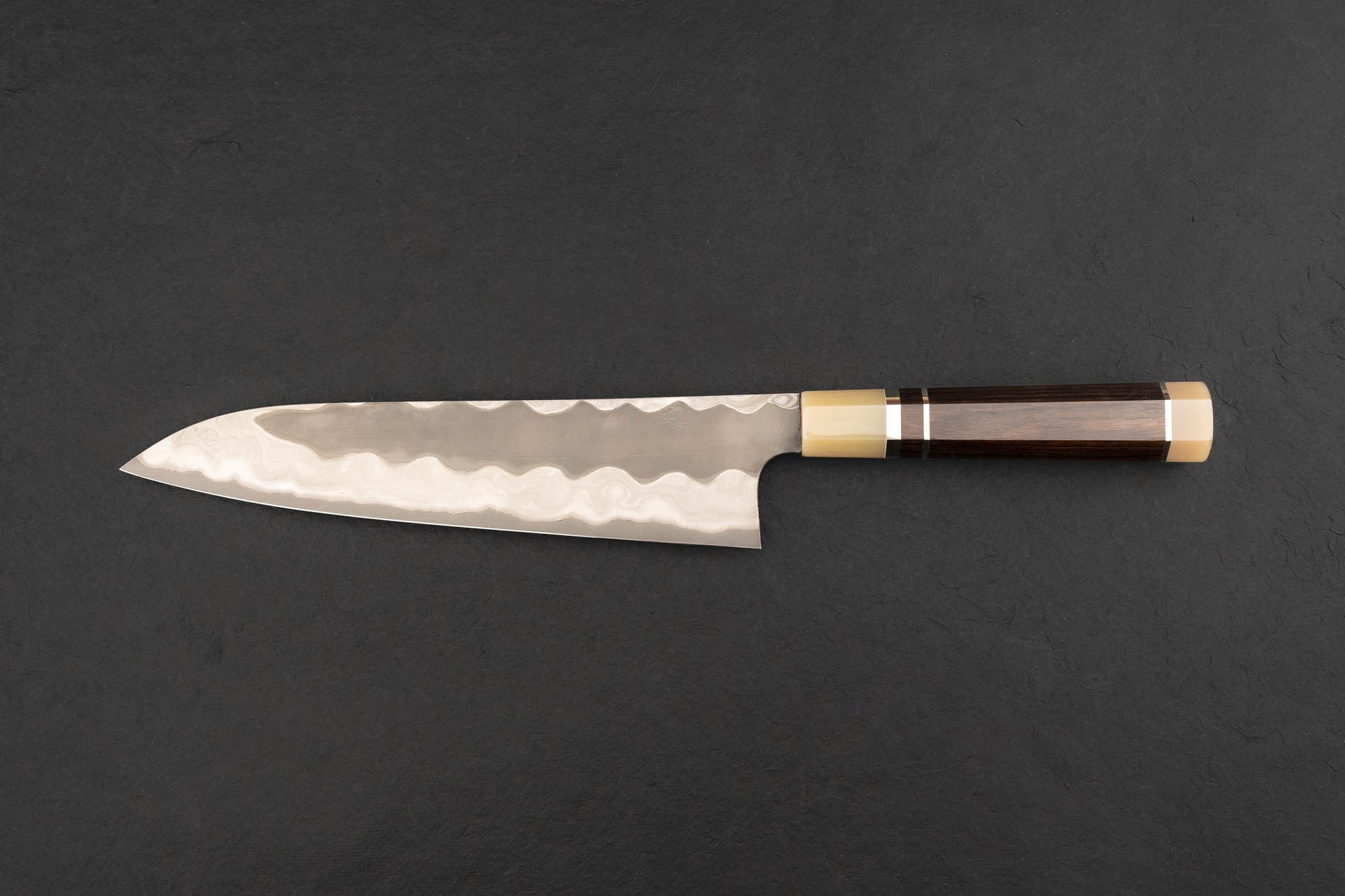 Nigara Aogami Troll Killer Damascus Gyuto 240mm from Nigara Hamono