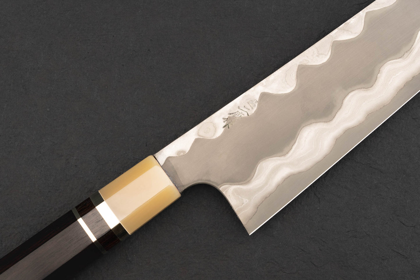 Nigara Aogami Troll Killer Damascus Gyuto 240mm from Nigara Hamono