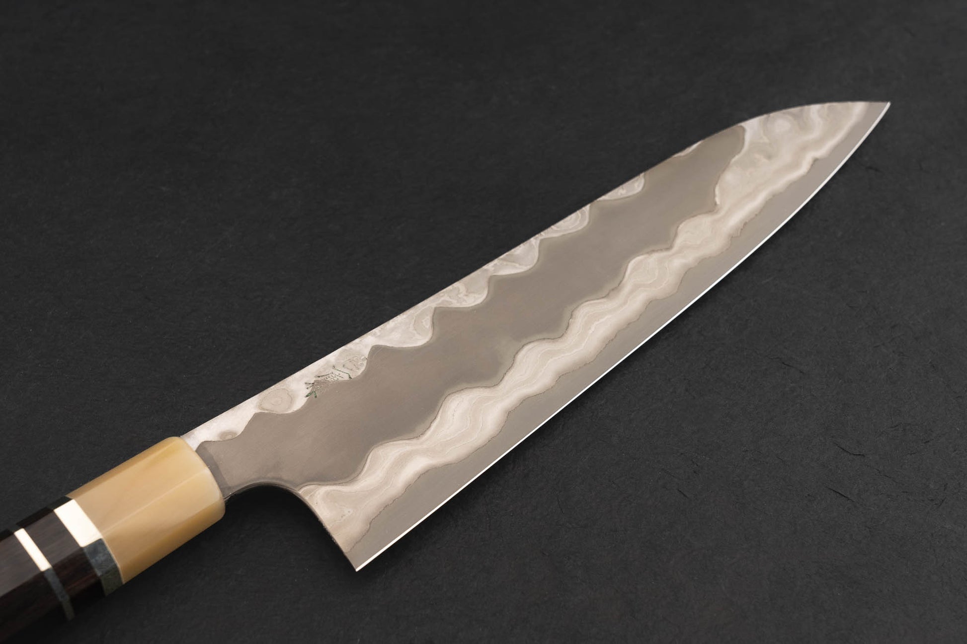 Nigara Aogami Troll Killer Damascus Gyuto 240mm from Nigara Hamono