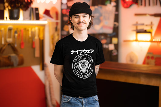 Knifewear Ramones Katakana T-Shirt from Knifewear Merch