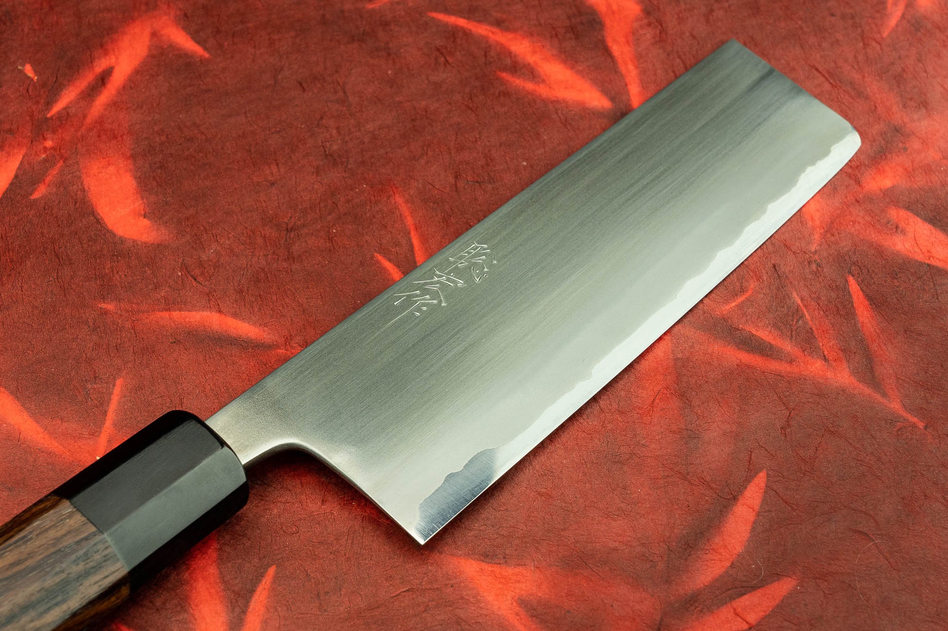 Toshihiro Wakui Shirogami Stainless Migaki Nakiri 165mm from Toshihiro Wakui