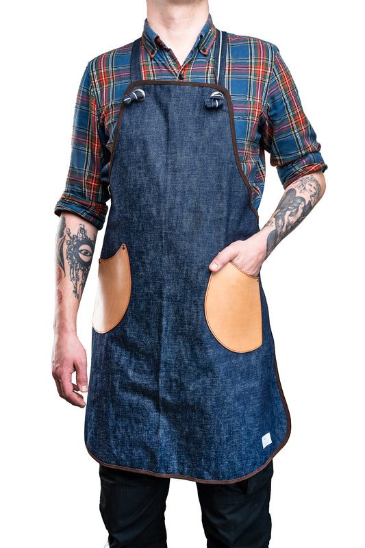 West Japan Tool Okayama Denim Apron from West Japan Tools