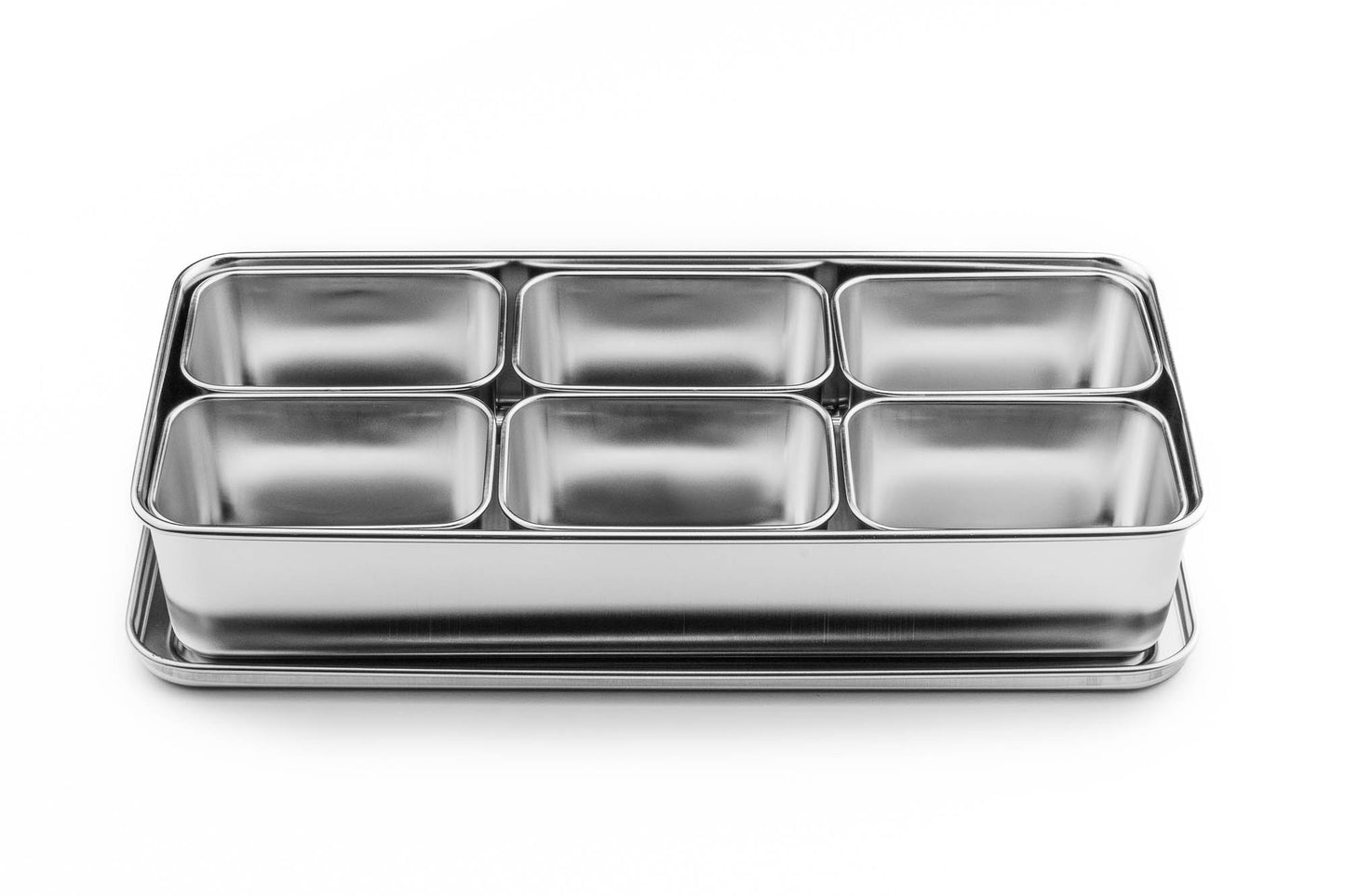 Stainless Yakumi Pan MINI - 6 Compartments from Todai