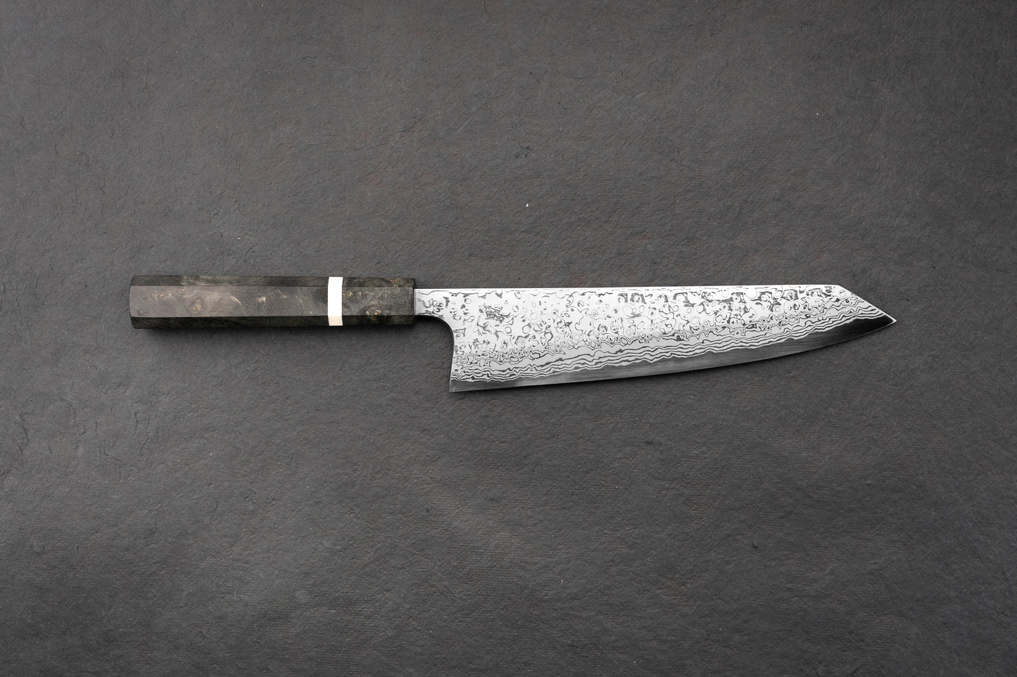 Yoshihiro Yauji Aogami Suminagashi Single Bevel Kiritsuke Gyuto 210mm from Yauji