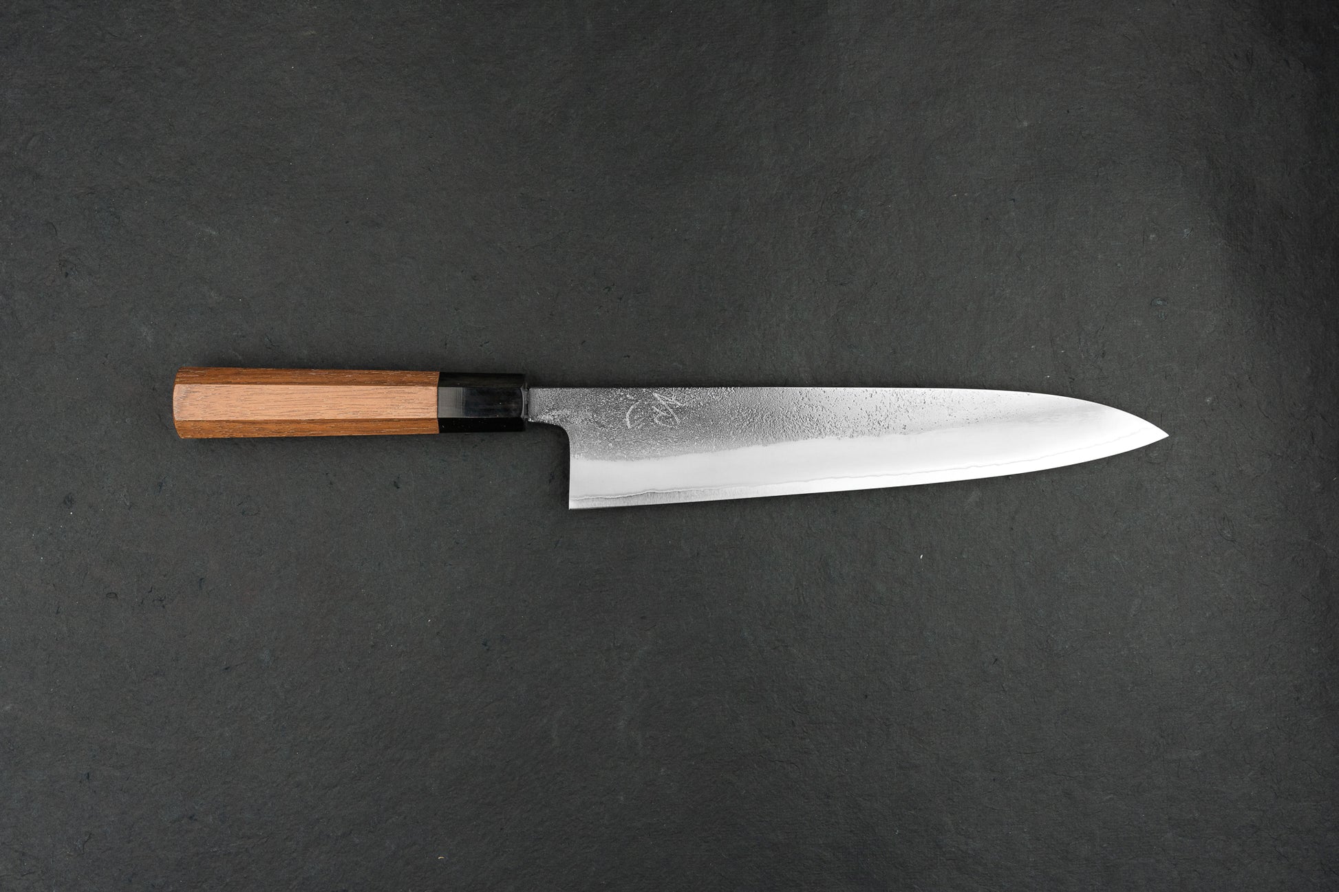 Yoshikane Shirogami Stainless Nashiji Gyuto 240mm from Yoshikane
