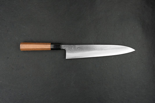 Yoshikane Shirogami Stainless Nashiji Gyuto 240mm from Yoshikane