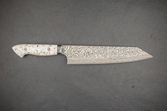 Yoshimi Kato SG2 Black Damascus Western Kiritsuke 210mm from Yoshimi Kato